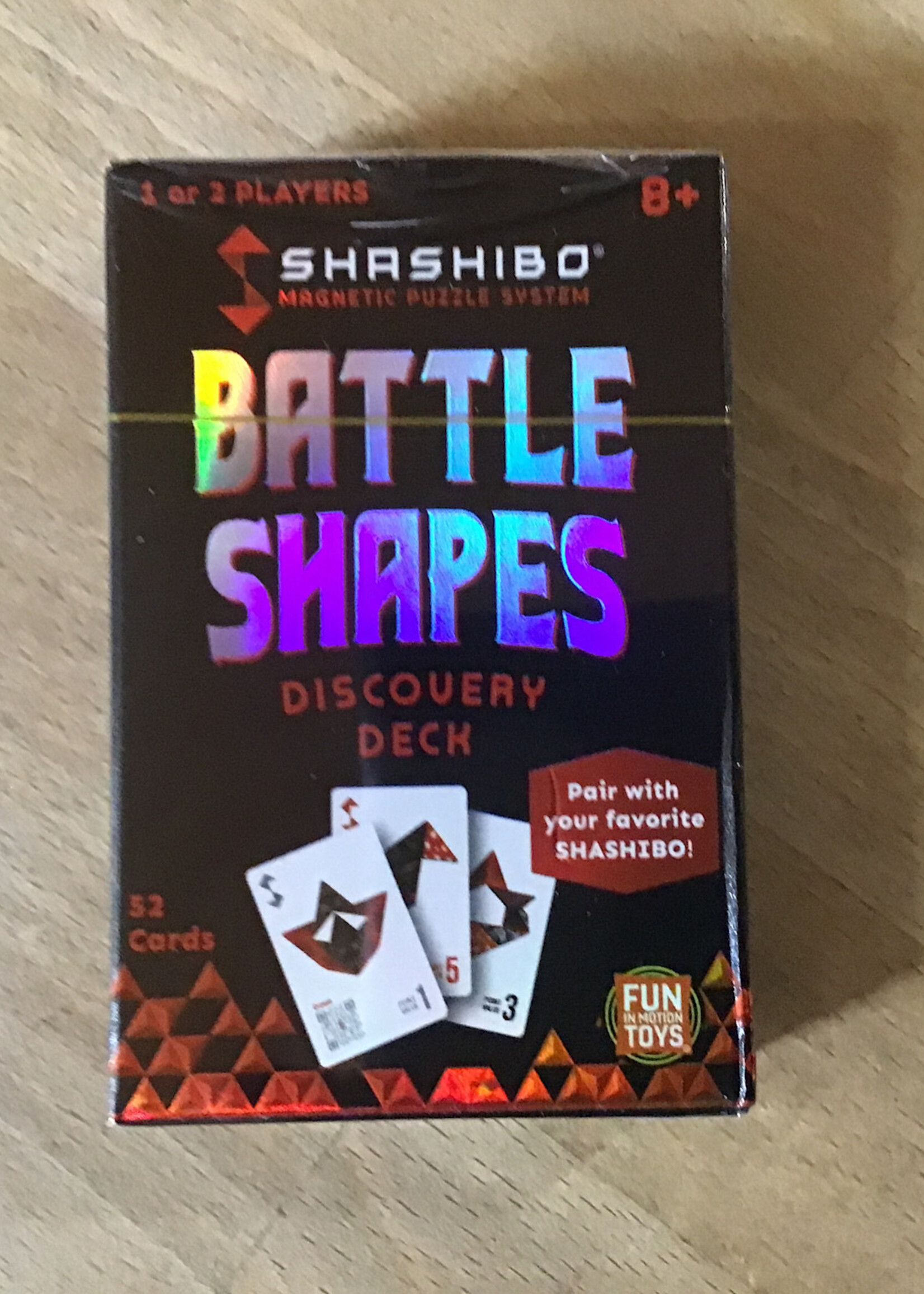 Fun In Motion Toys Card Game - Shashibo Battle Shapes