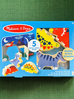 Melissa & Doug Wooden Dinosaurs Play Set