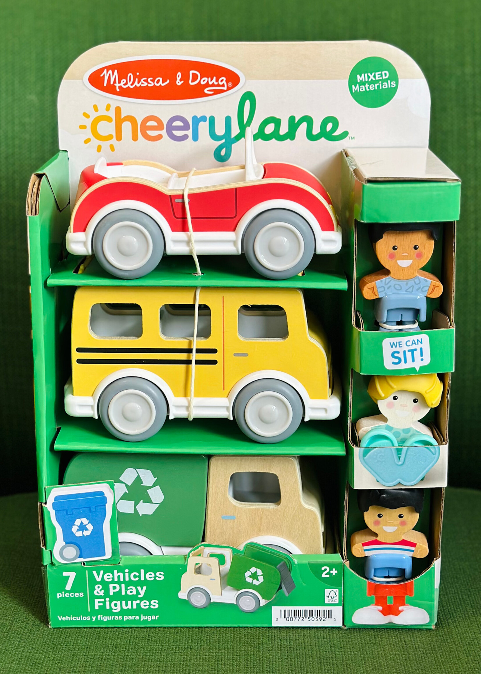 Melissa & Doug Vehicles & Play Figures (Cheery Lane)