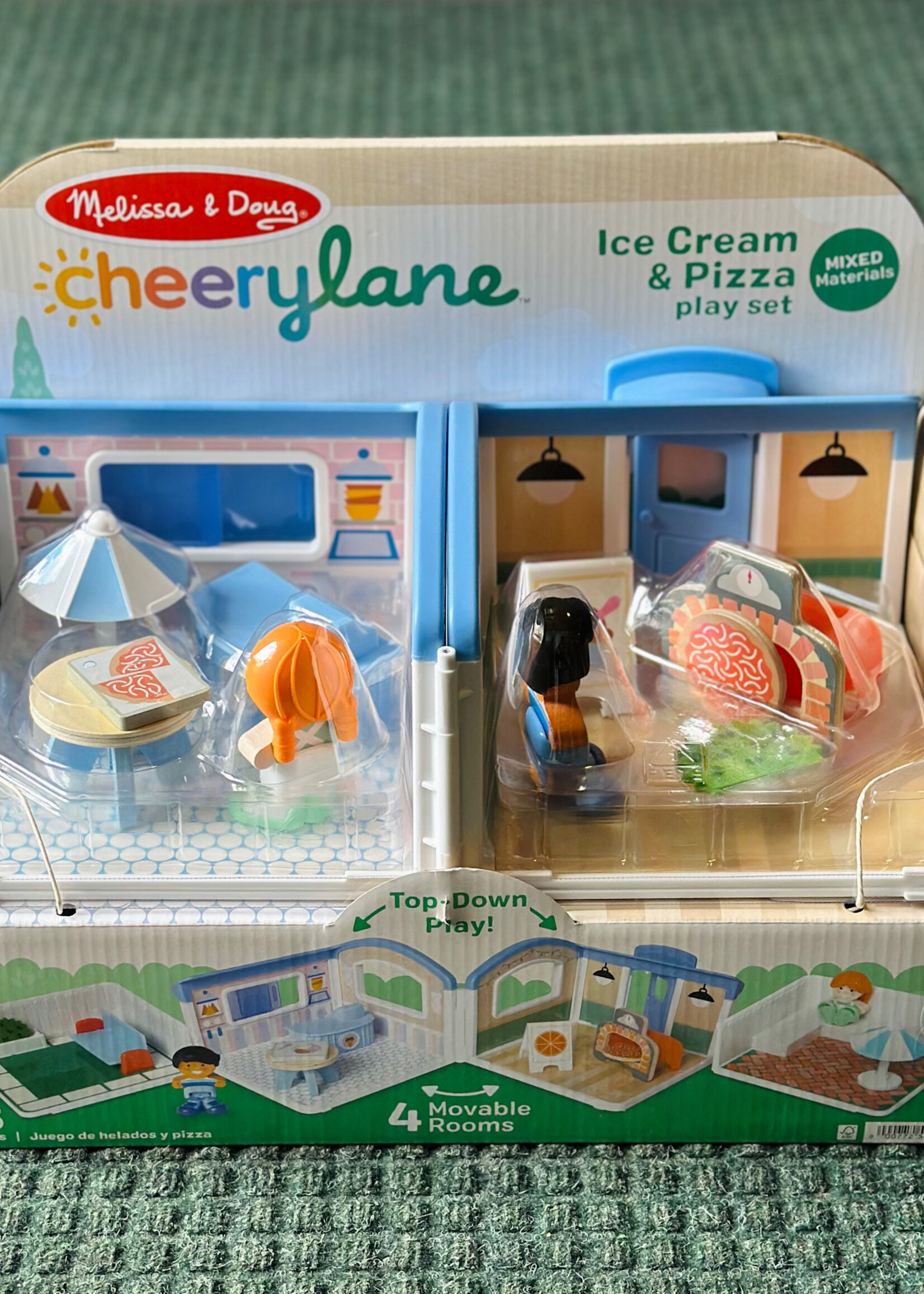 Melissa & Doug Ice Cream & Pizza Set (Cheery Lane)