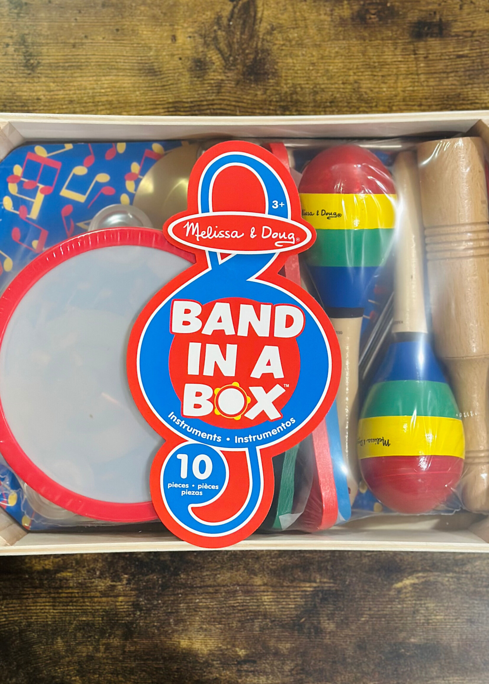 Melissa & Doug Band-in-a-Box Clap! Clang! Tap!