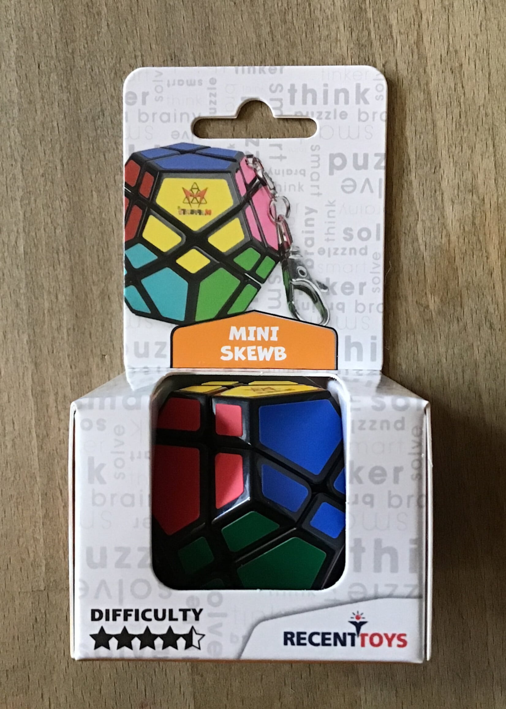 Smart Toys & Games Mini Skewb Keychain