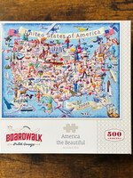 Boardwalk Puzzles Puzzle - America the Beautiful 500 Pc.