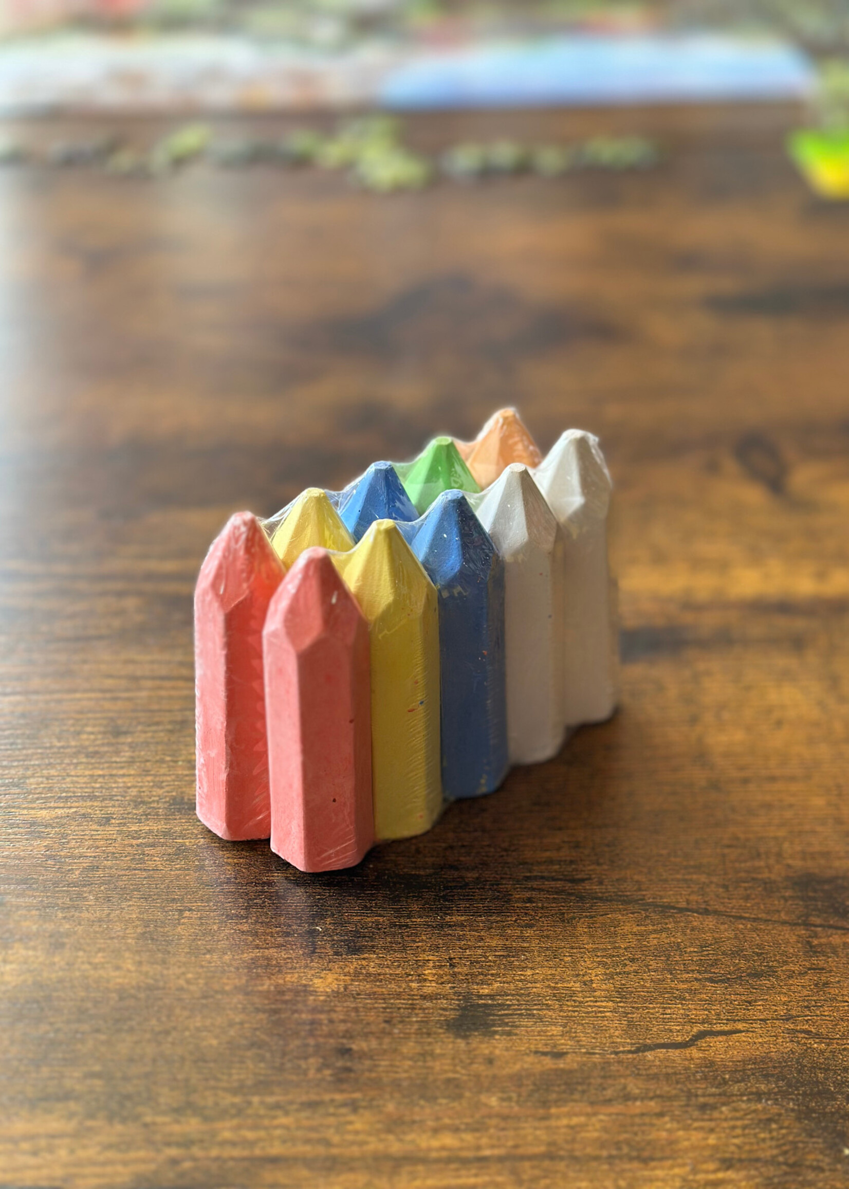 10-Pack Colorful Chalk