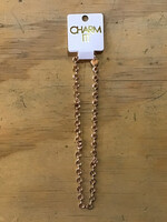 Charm It! Charm It! - Gold Chain Choker Necklace
