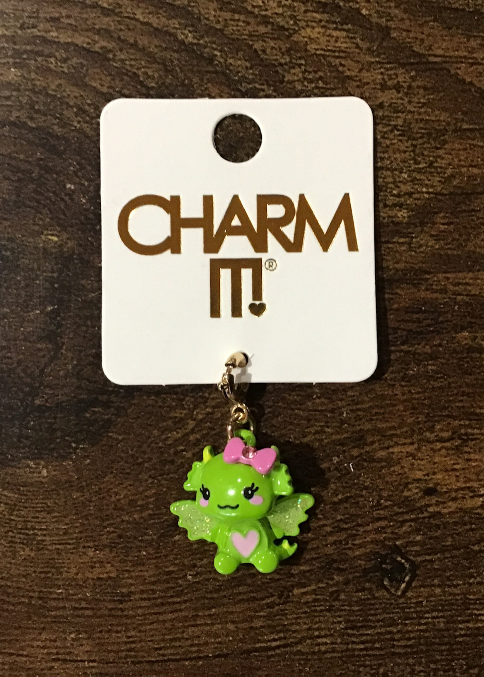 Charm It! Charm It! - Gold Swivel Dragon Charm