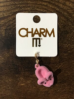 Charm It! Charm It! - Gold Furry Bunny Slipper Charm