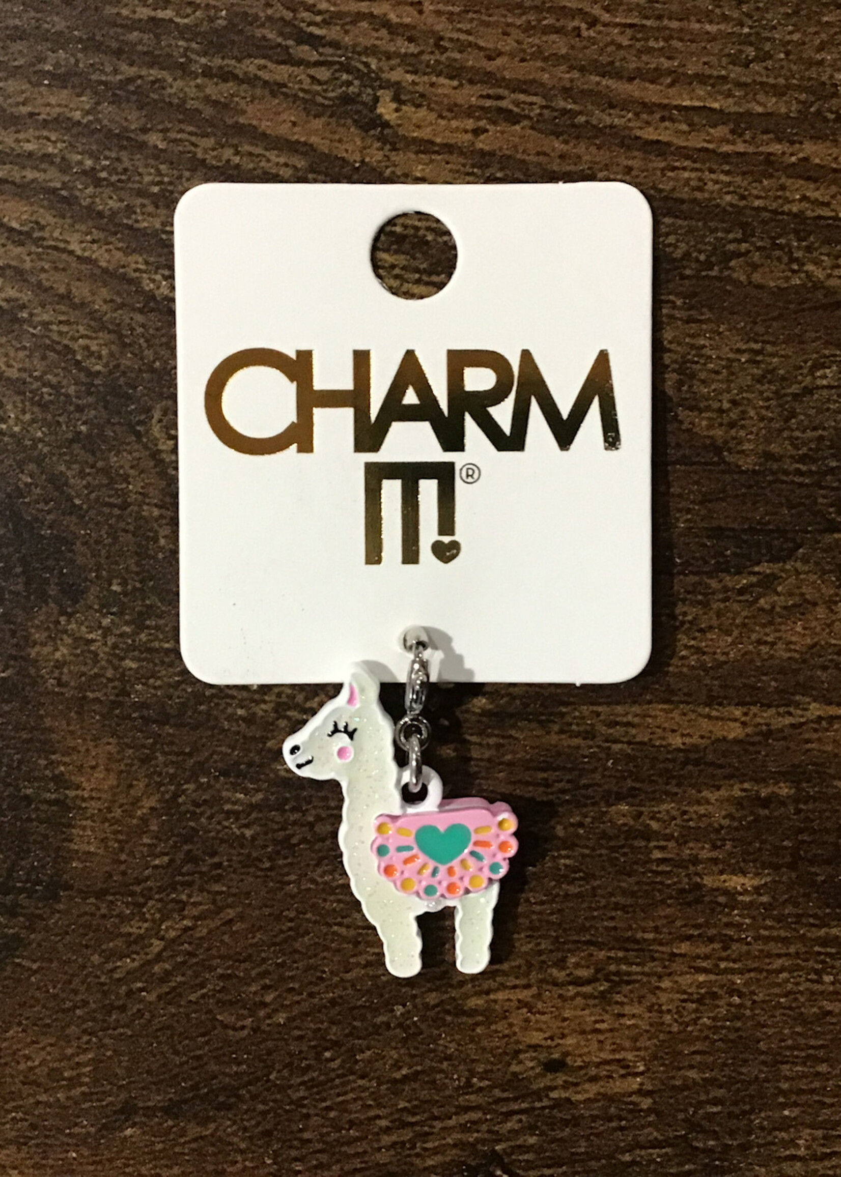 Charm It! Charm It! - Glitter Llama Charm