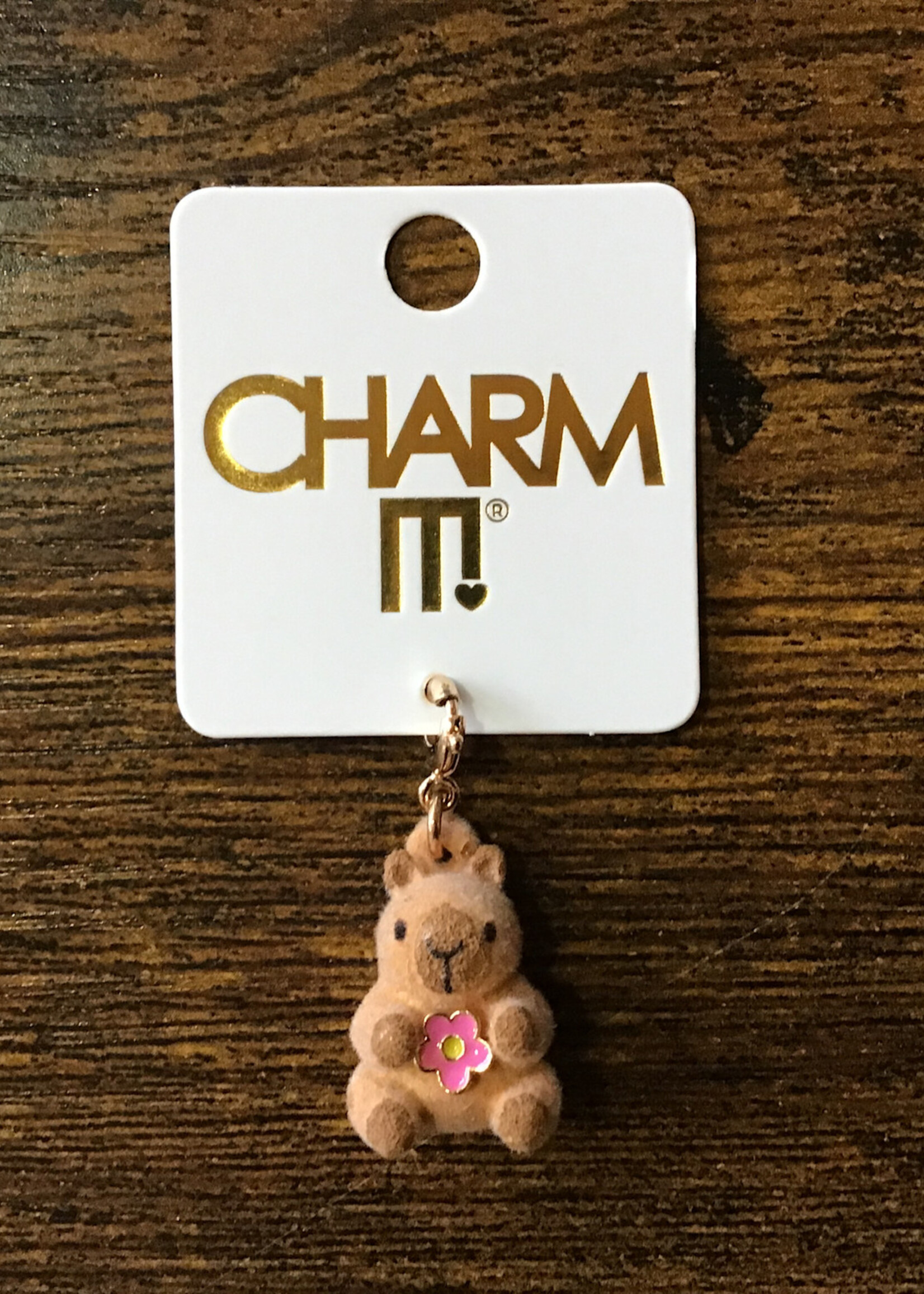 Charm It! Charm It! - Gold Furry Capybara Charm