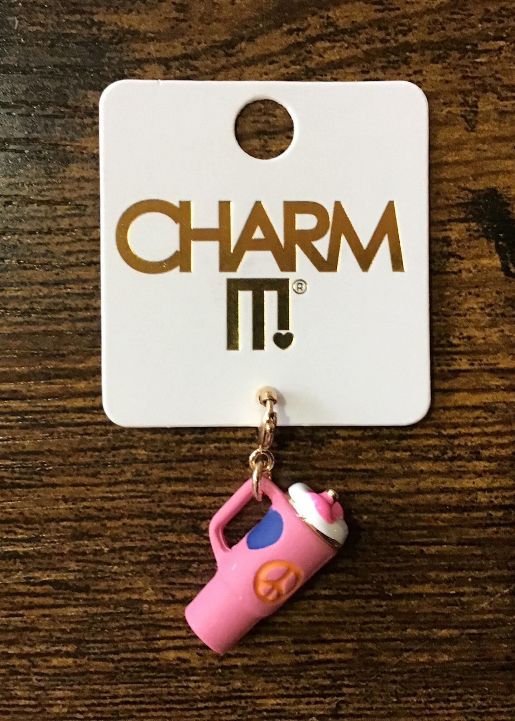 Charm It! Charm It! - Gold On-The-Go Cup Charm