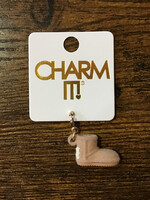 Charm It! Charm It! - Gold Furry Bootie Charm