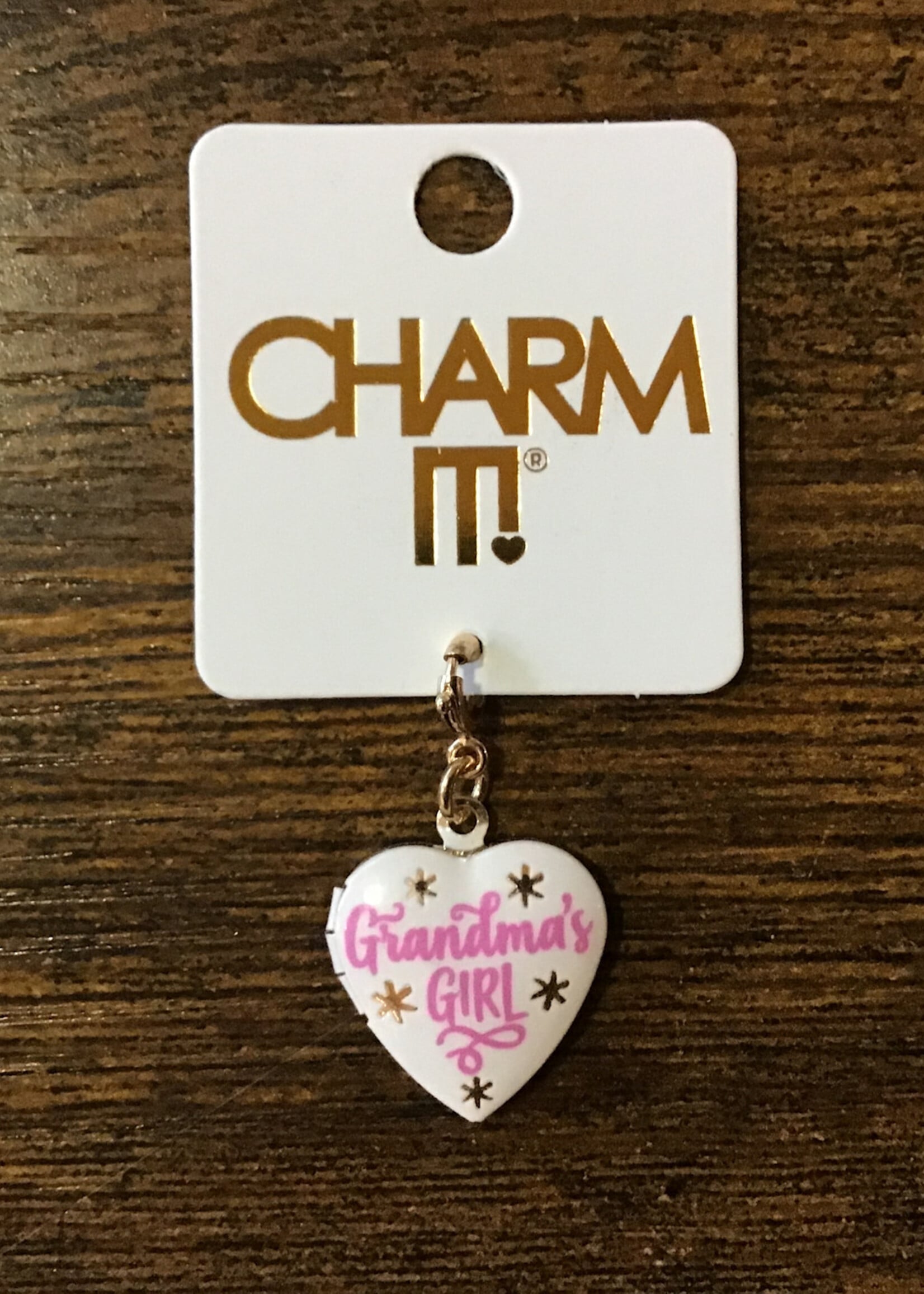 Charm It! Charm It! - Gold Grandma’s Girl Locket Charm