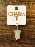 Charm It! Charm It! - Gold Strawberry Matcha Charm