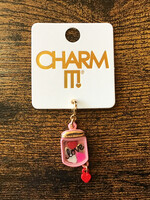 Charm It! Charm It! - Gold Jar of Hearts Shaker Charm