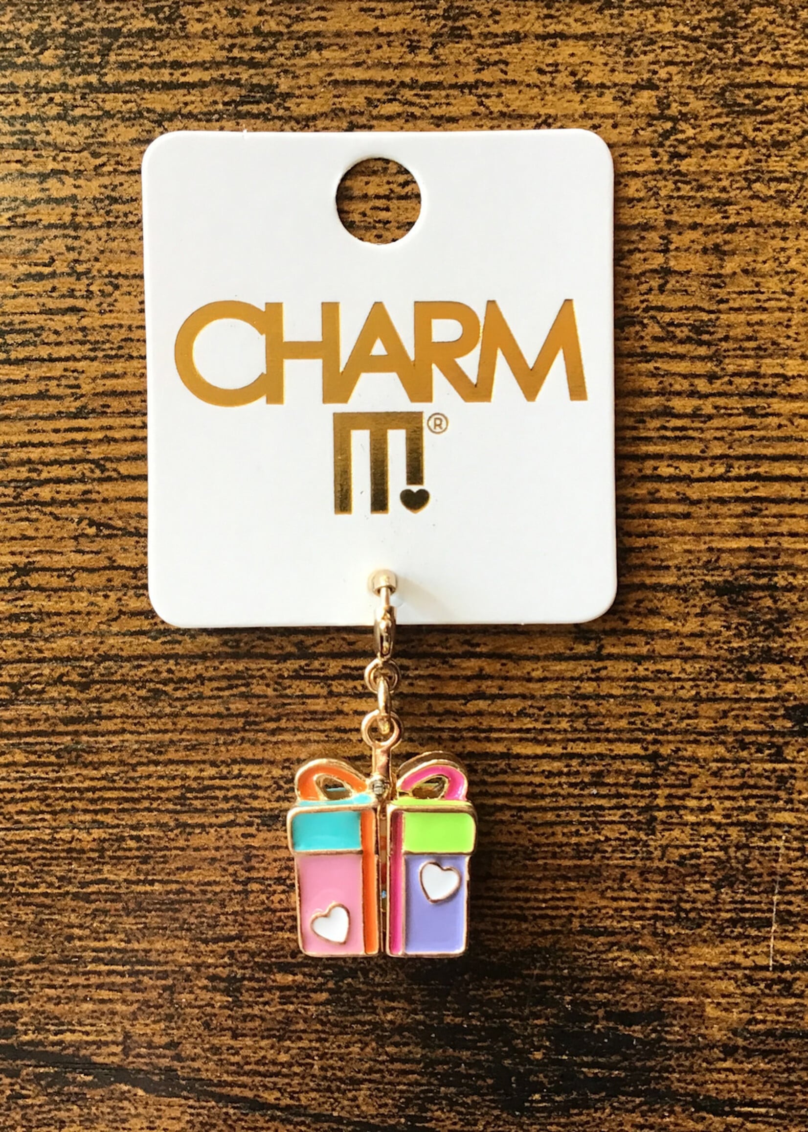 Charm It! Charm It! - Gold Surprise Inside B-Day Gift Charm