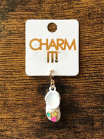 Charm It! Charm It! - Gold Rubber Clog Charm