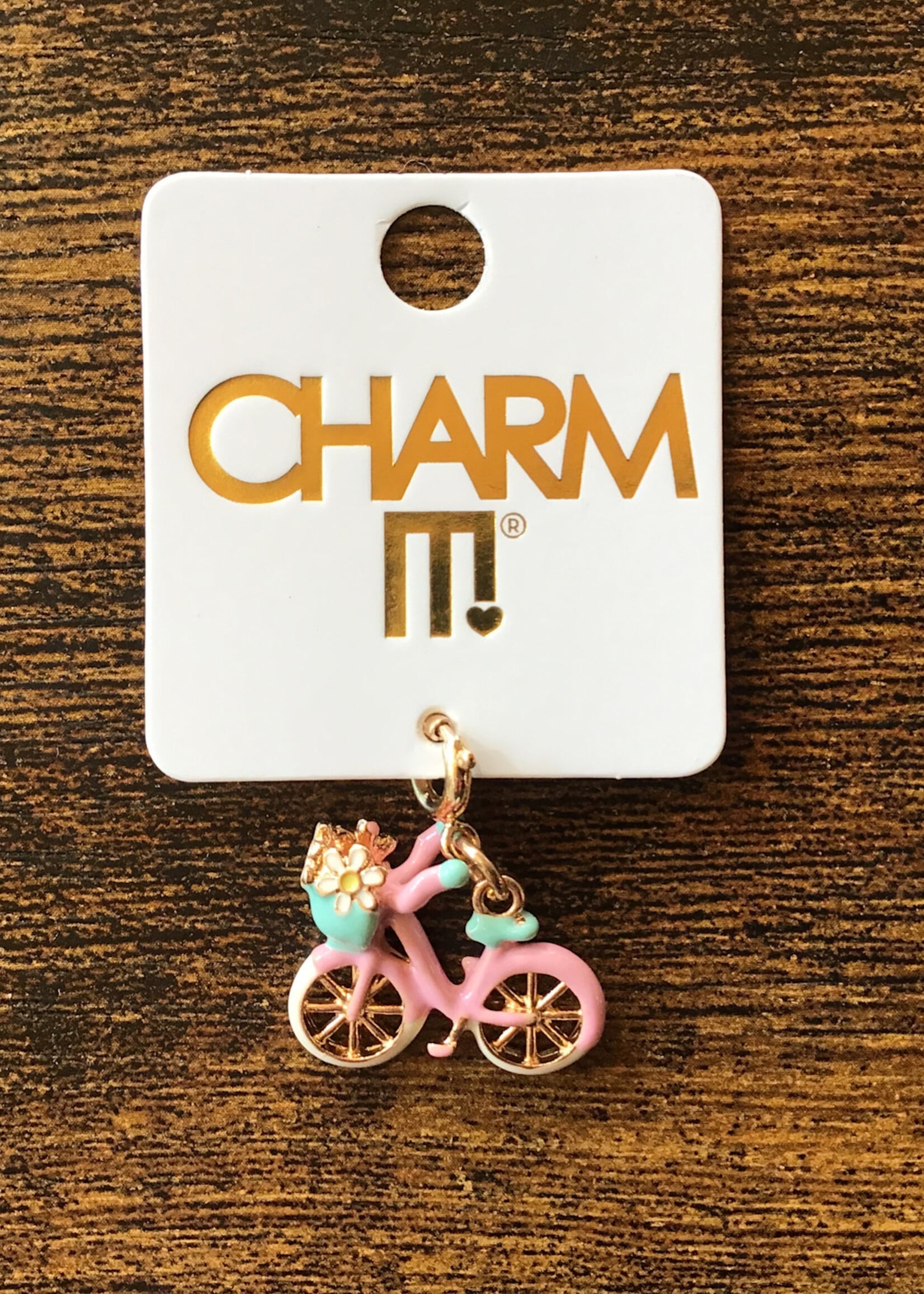 Charm It! Charm It! - Gold Bicycle Charm