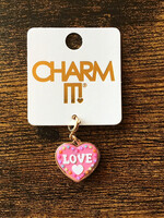 Charm It! Charm It! - Gold Love Sugar Cookie Charm