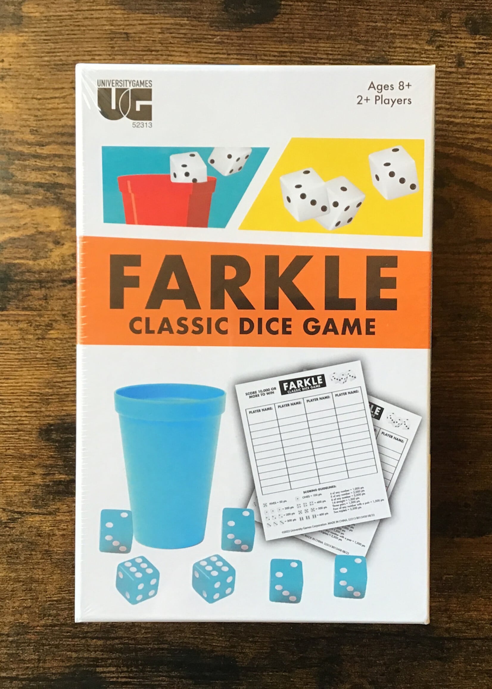 University Games Game - Farkle (Classic Dice Game)