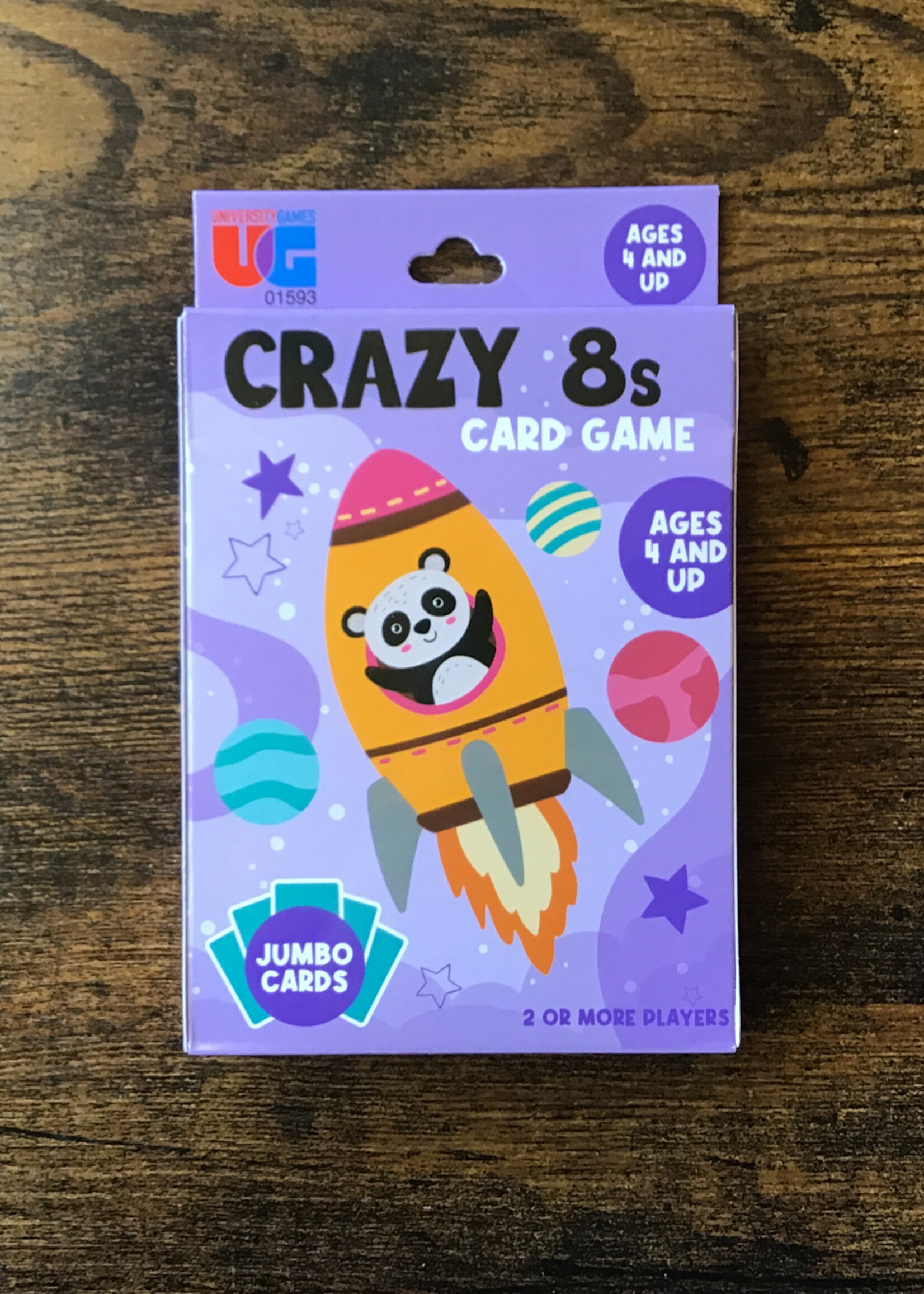 University Games Card Game - Crazy 8's