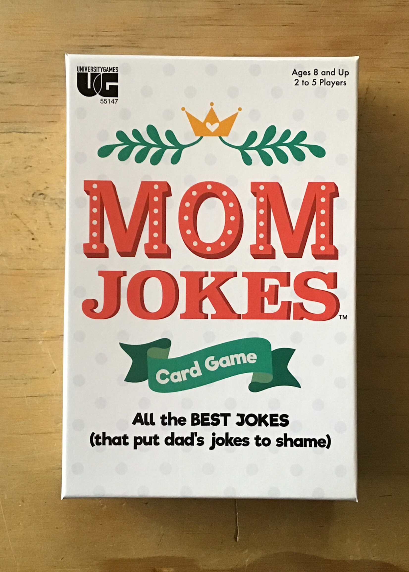 University Games Card Game - Mom Jokes