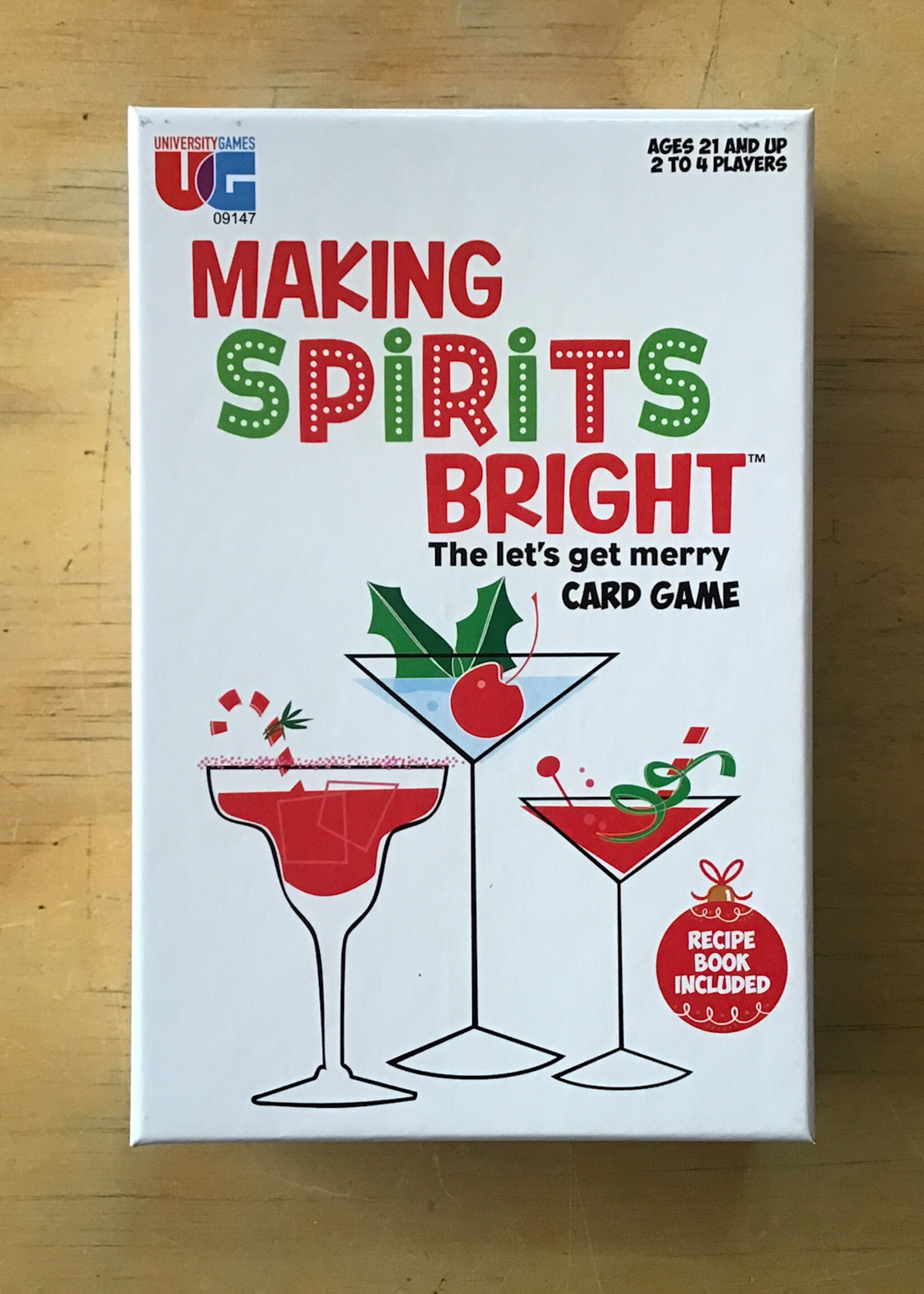 University Games Card Game - Making Spirits Bright