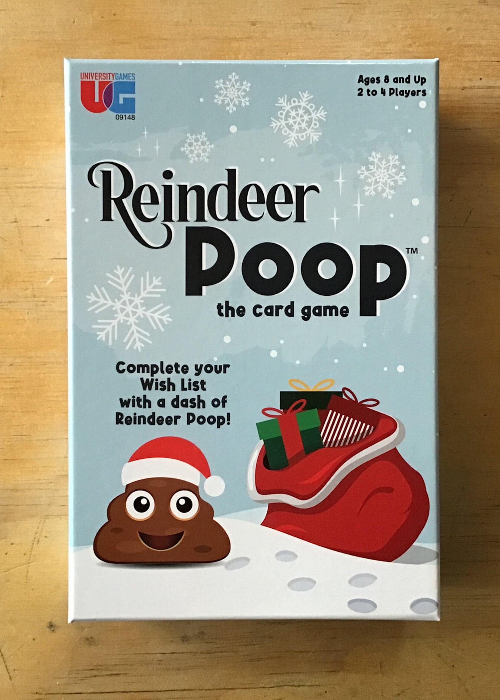 University Games Card Game - Reindeer Poop