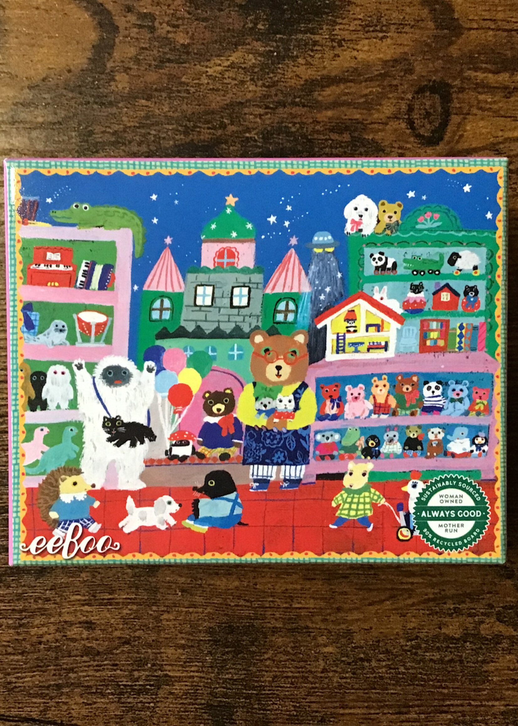 eeBoo Puzzle - Toy Time (Yumi’s Mini Puzzle) 36 Pc.