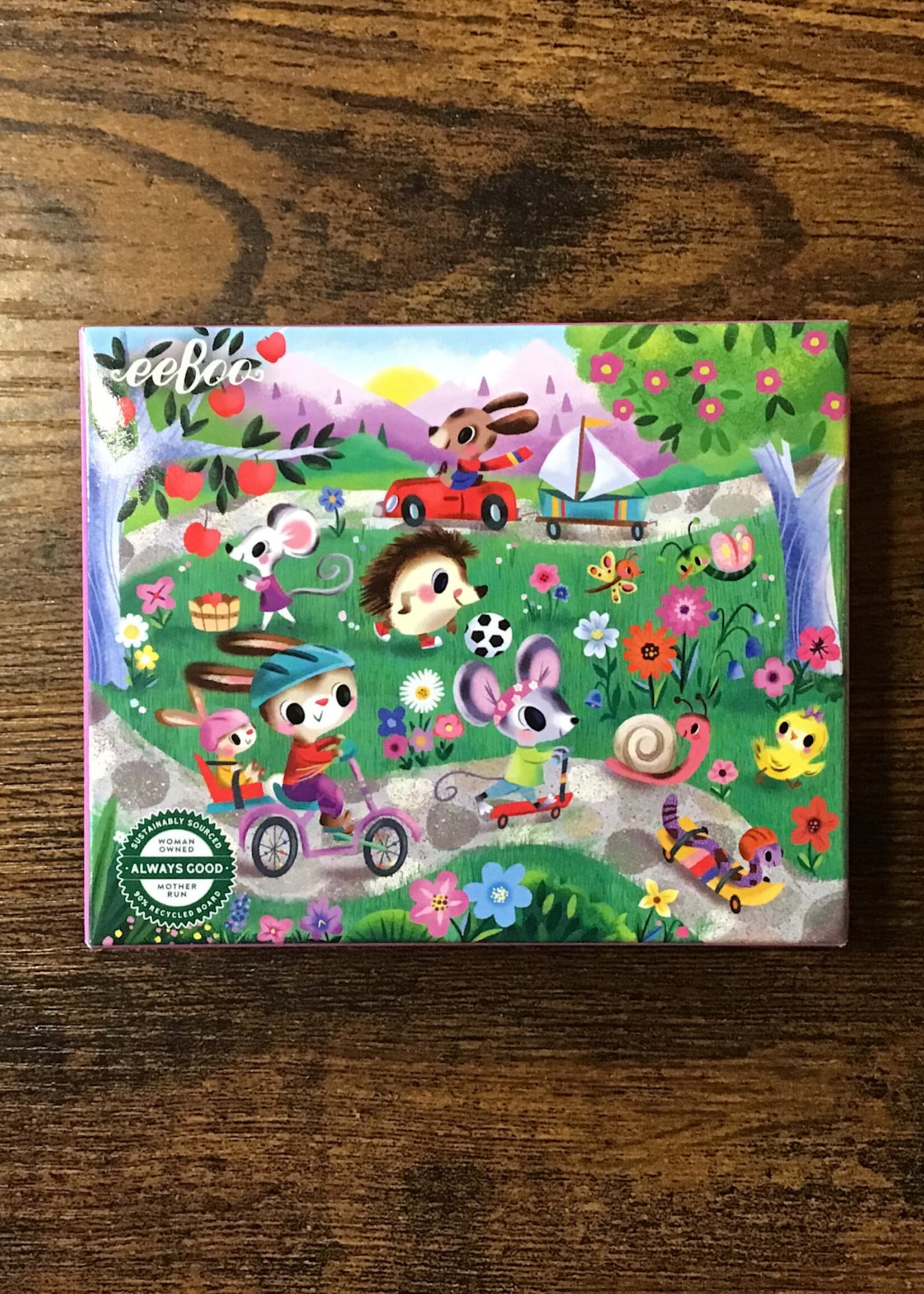 eeBoo Puzzle - Pets in the Park (Pets Mini Puzzle) 36 Pc.