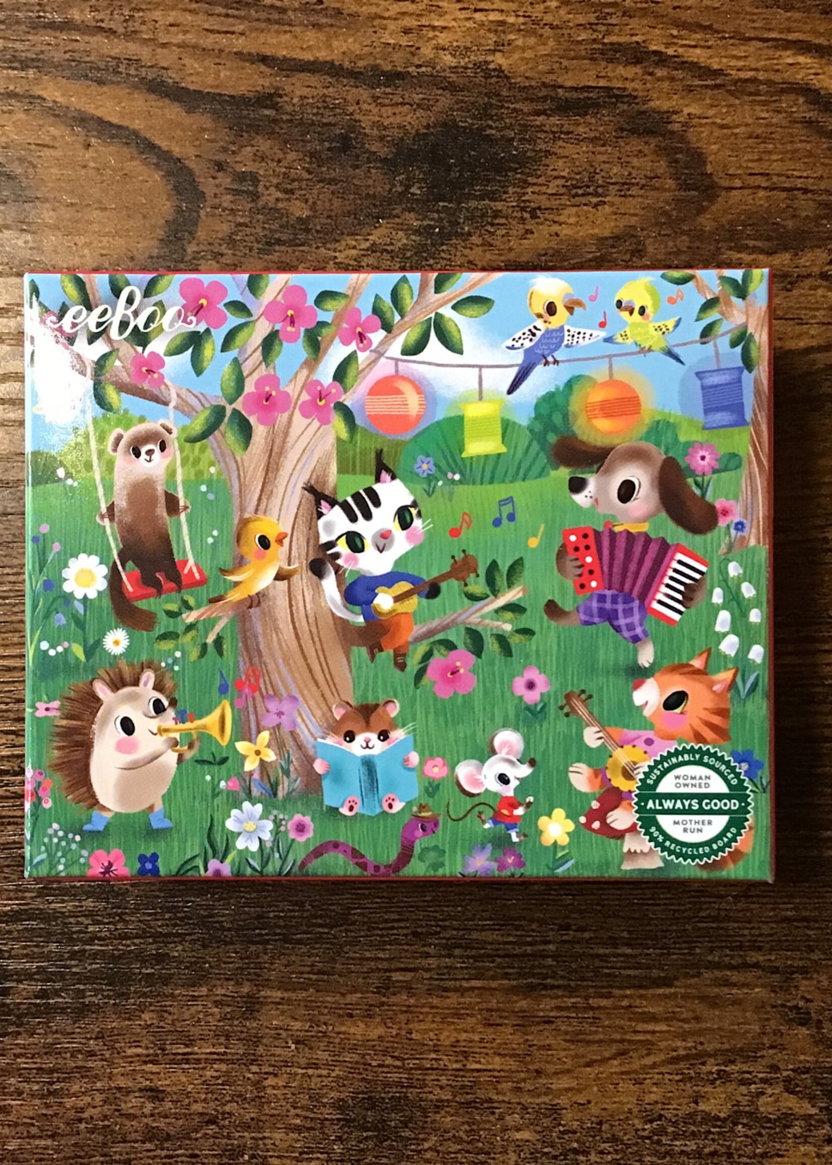 eeBoo Puzzle - Party Pets (Pets Mini Puzzle) 36 Pc.