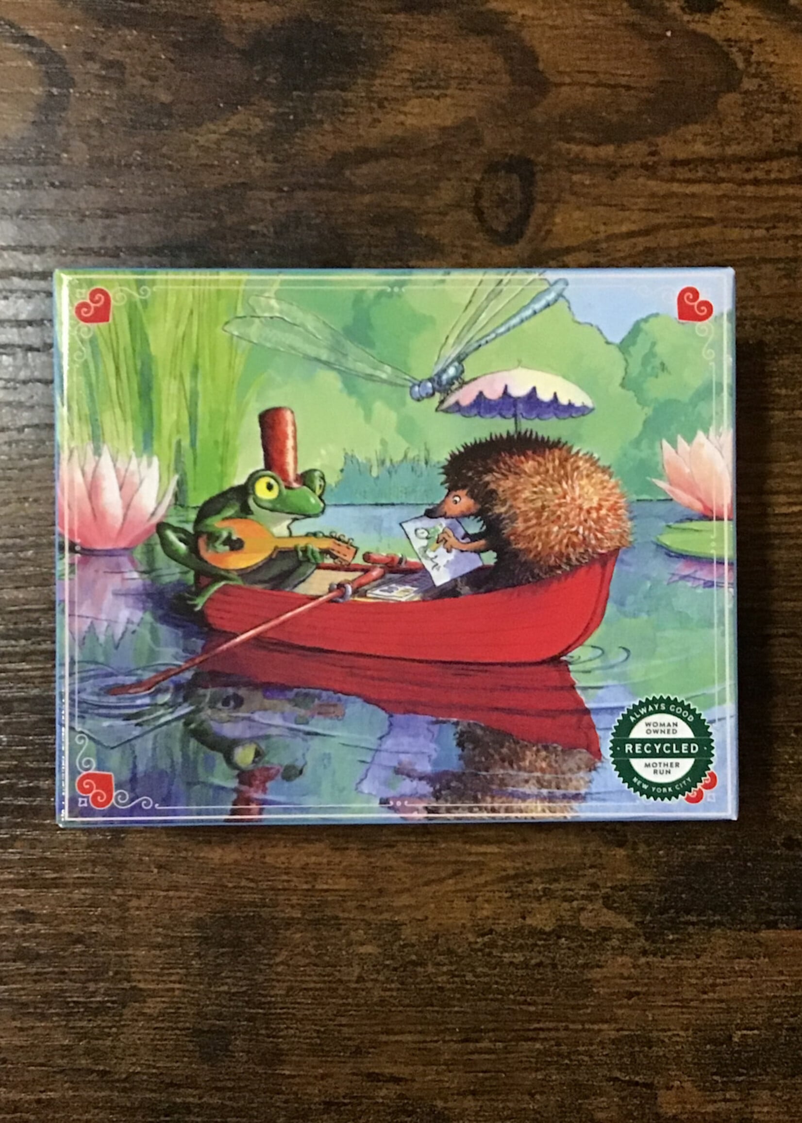 eeBoo Puzzle - Boat Ride (Valentine Mini Puzzle) 36 Pc.