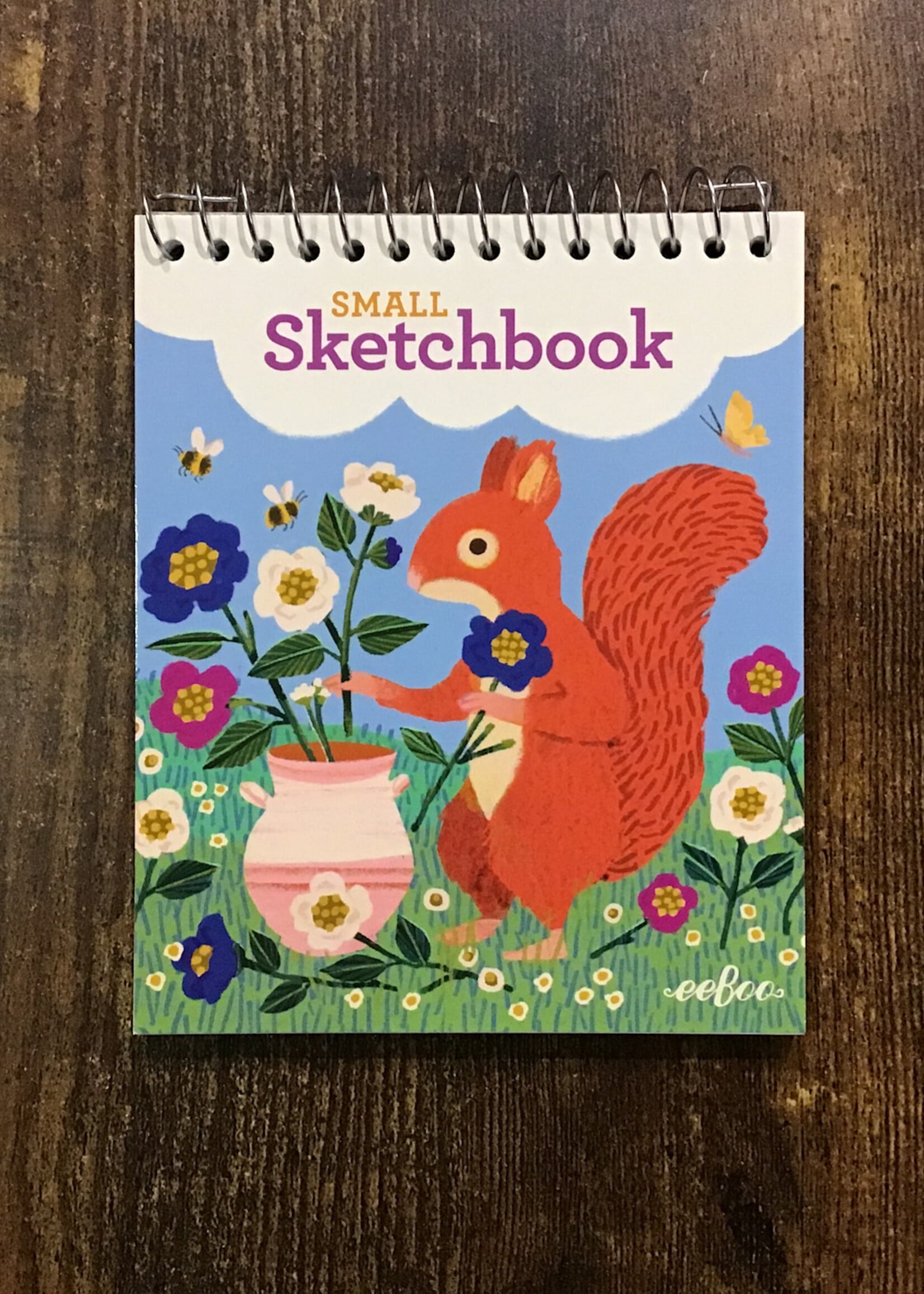 eeBoo Sketchbook - Squirrel (Victoria’s Garden Small Sketch)