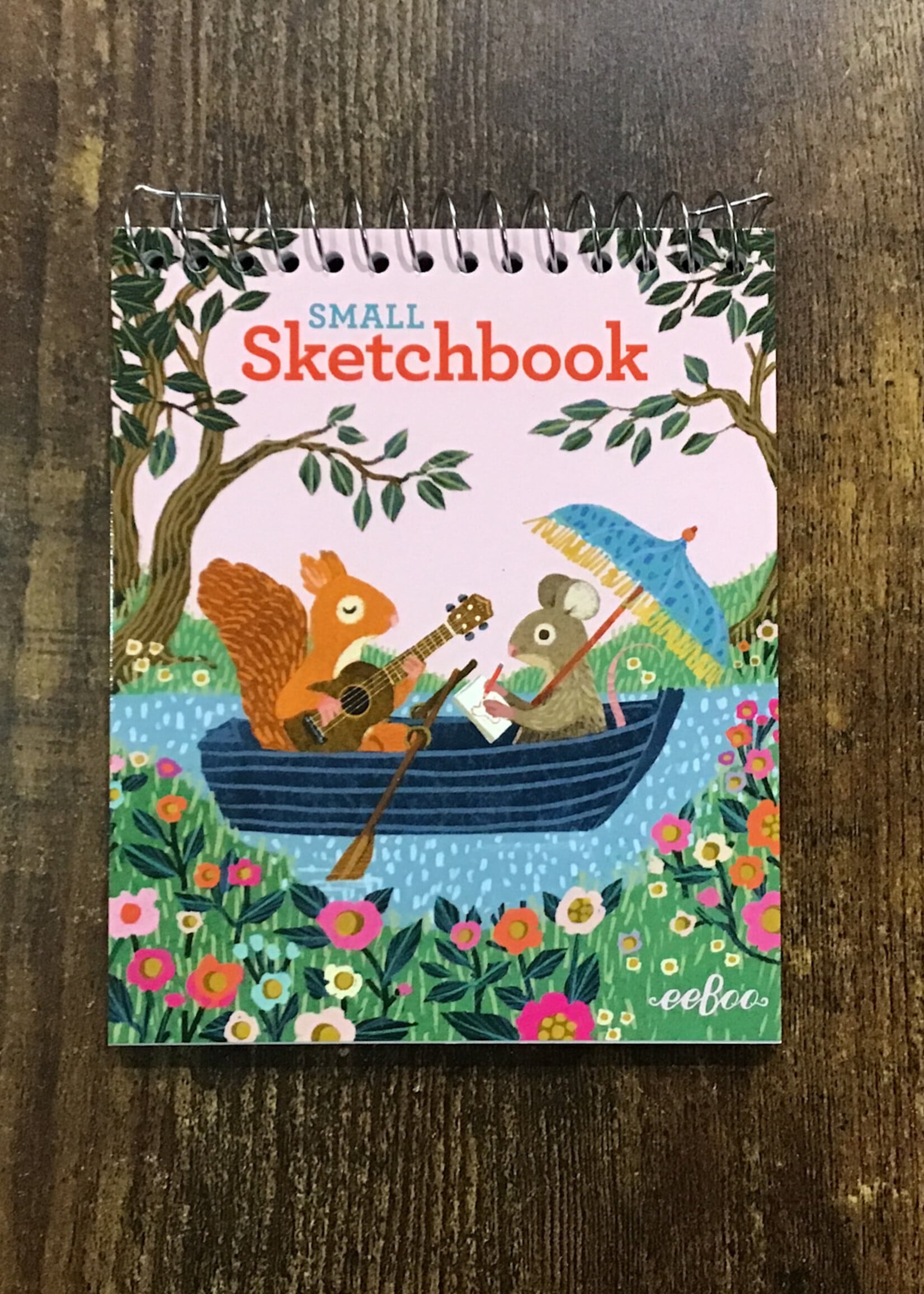 eeBoo Sketchbook - Squirrel and Mouse (Victoria’s Garden Small Sketch)