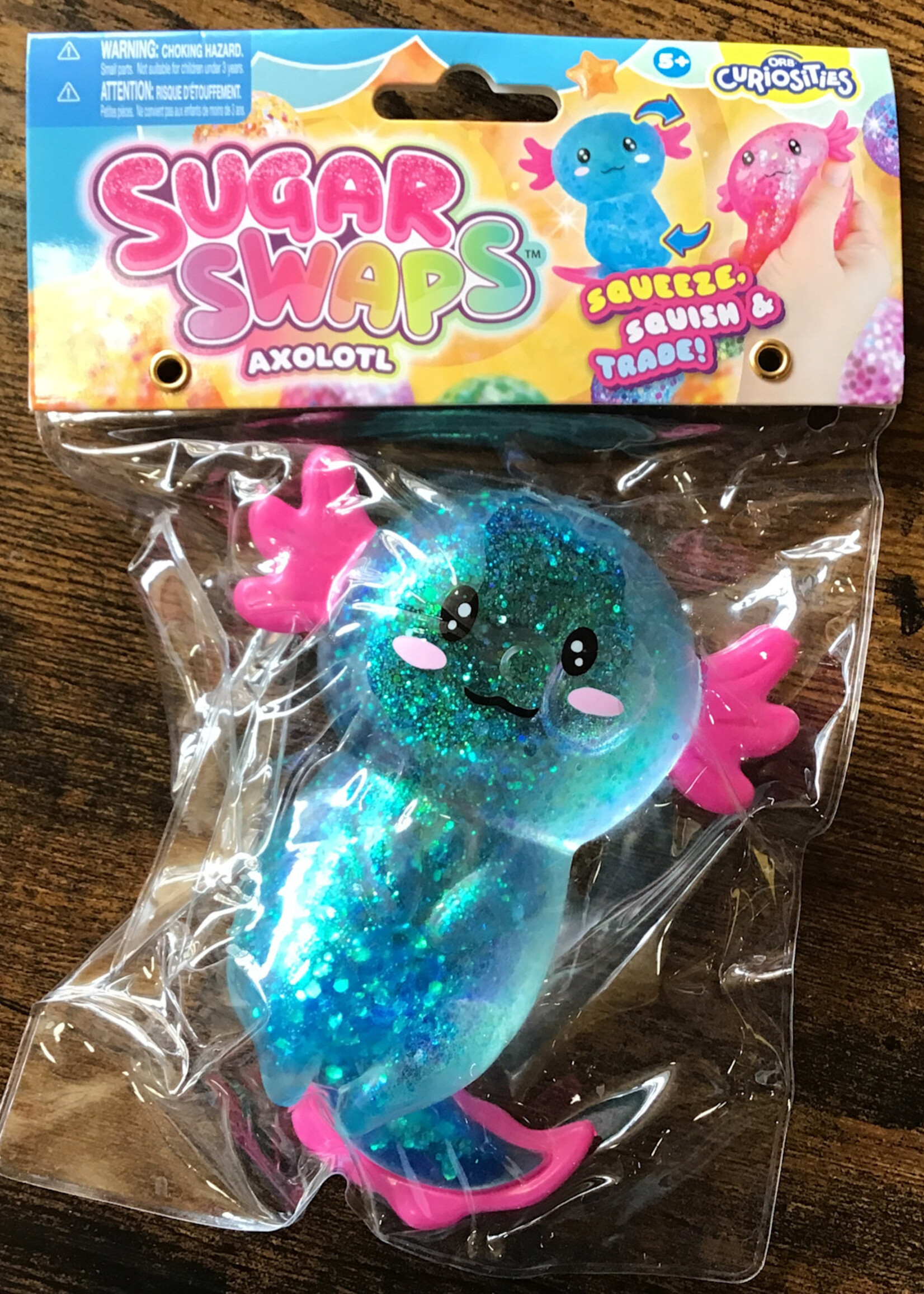 ORB Orb Curiosities Sparkle Axolotl - Blue