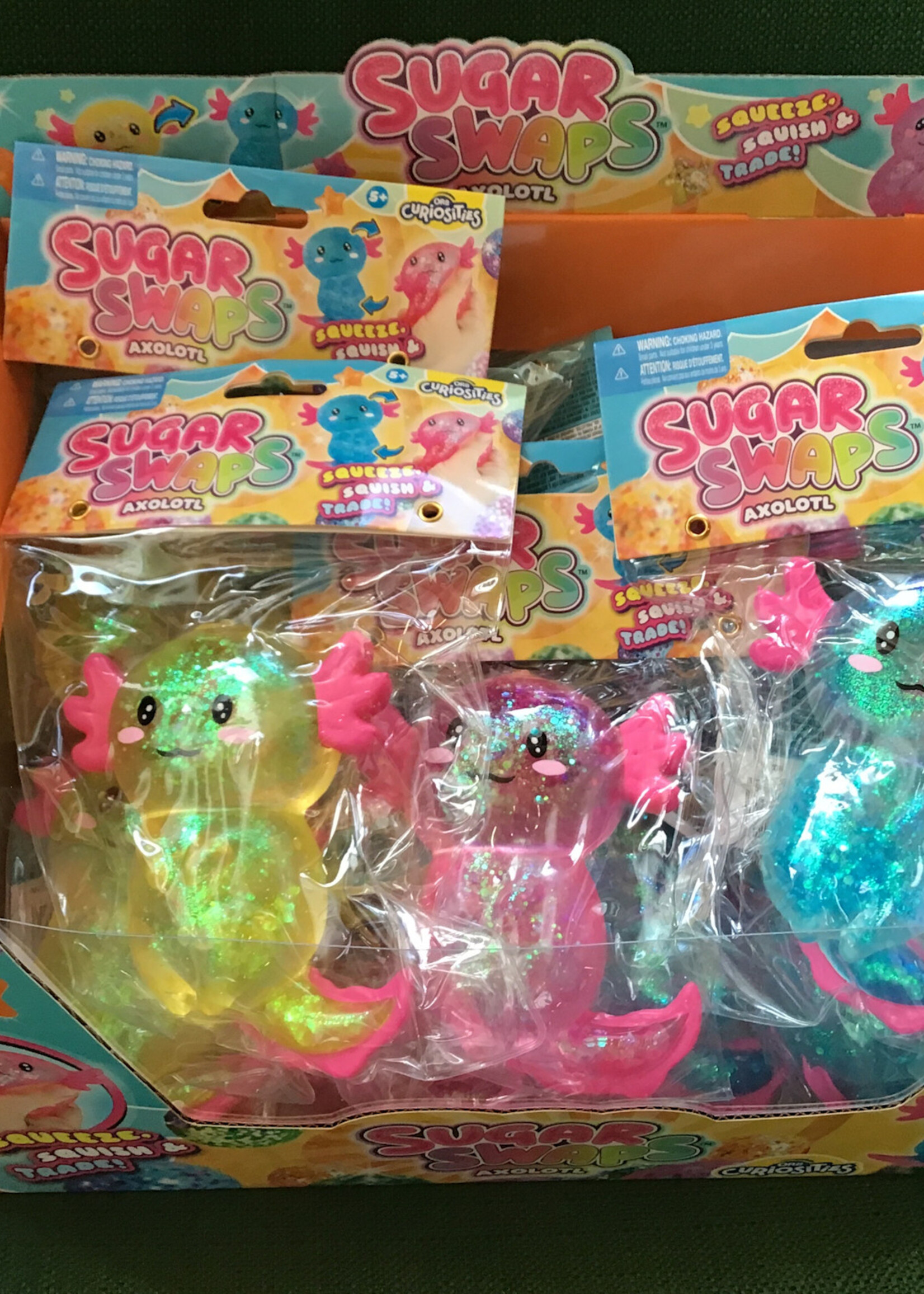 ORB Orb Curiosities Sparkle Axolotl - Blue
