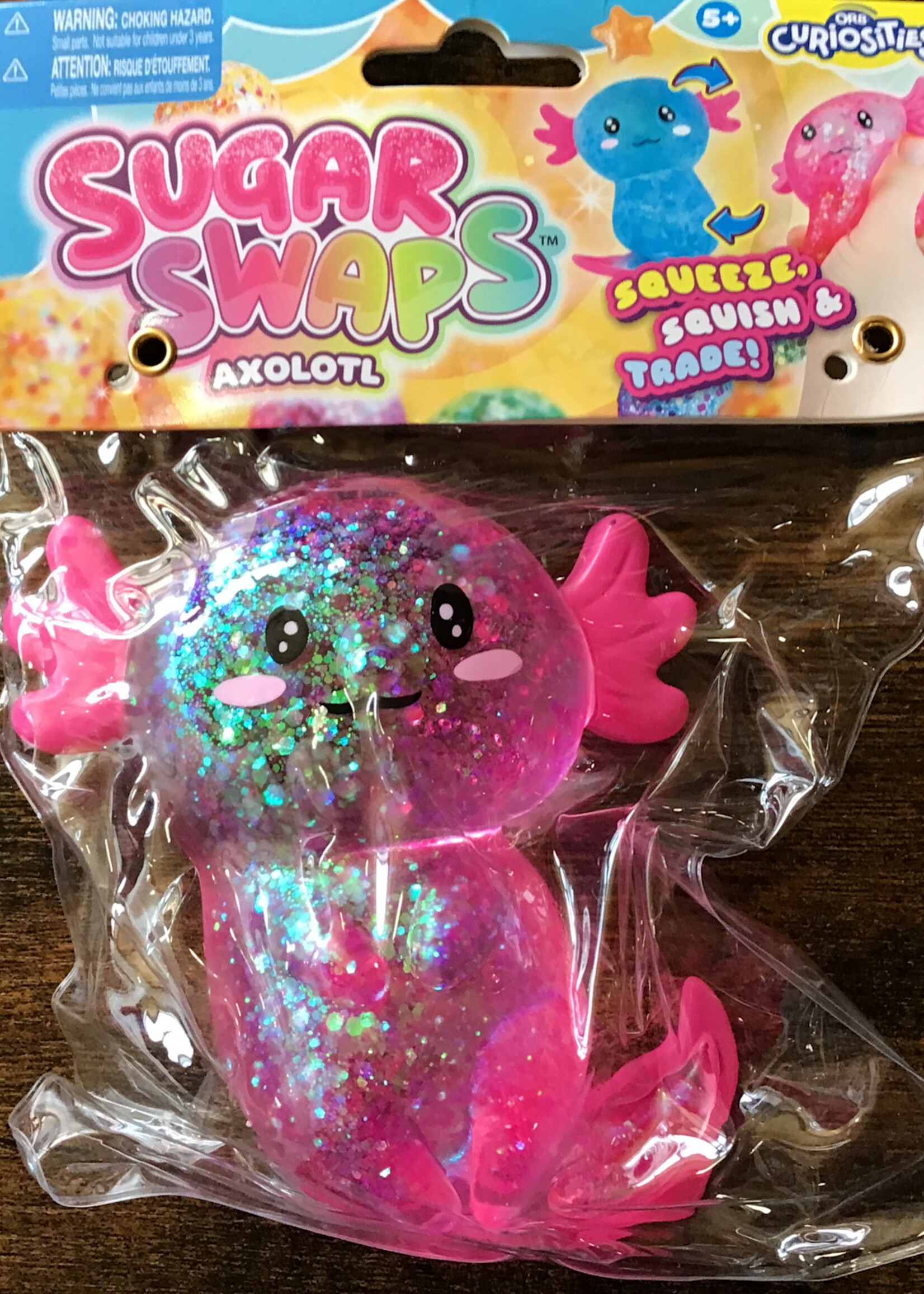 ORB Orb Curiosities Sparkle Axolotl - Pink