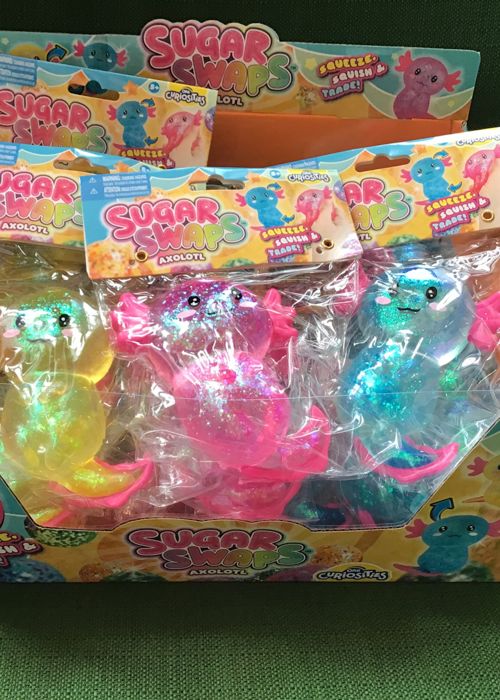 ORB Orb Curiosities Sparkle Axolotl - Pink