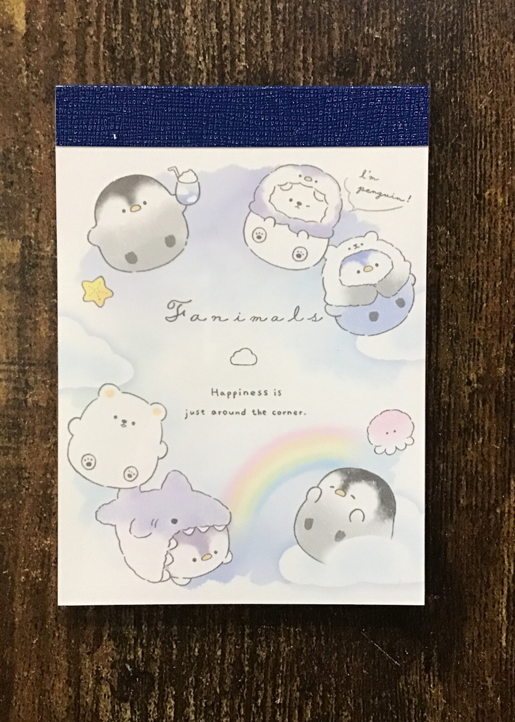Kamio Japan Inc. Mini Rainbow Note Pad