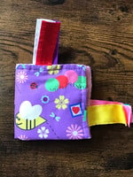 Baby Jack and Co. 8x8 Garden Crinkle Tag Toy