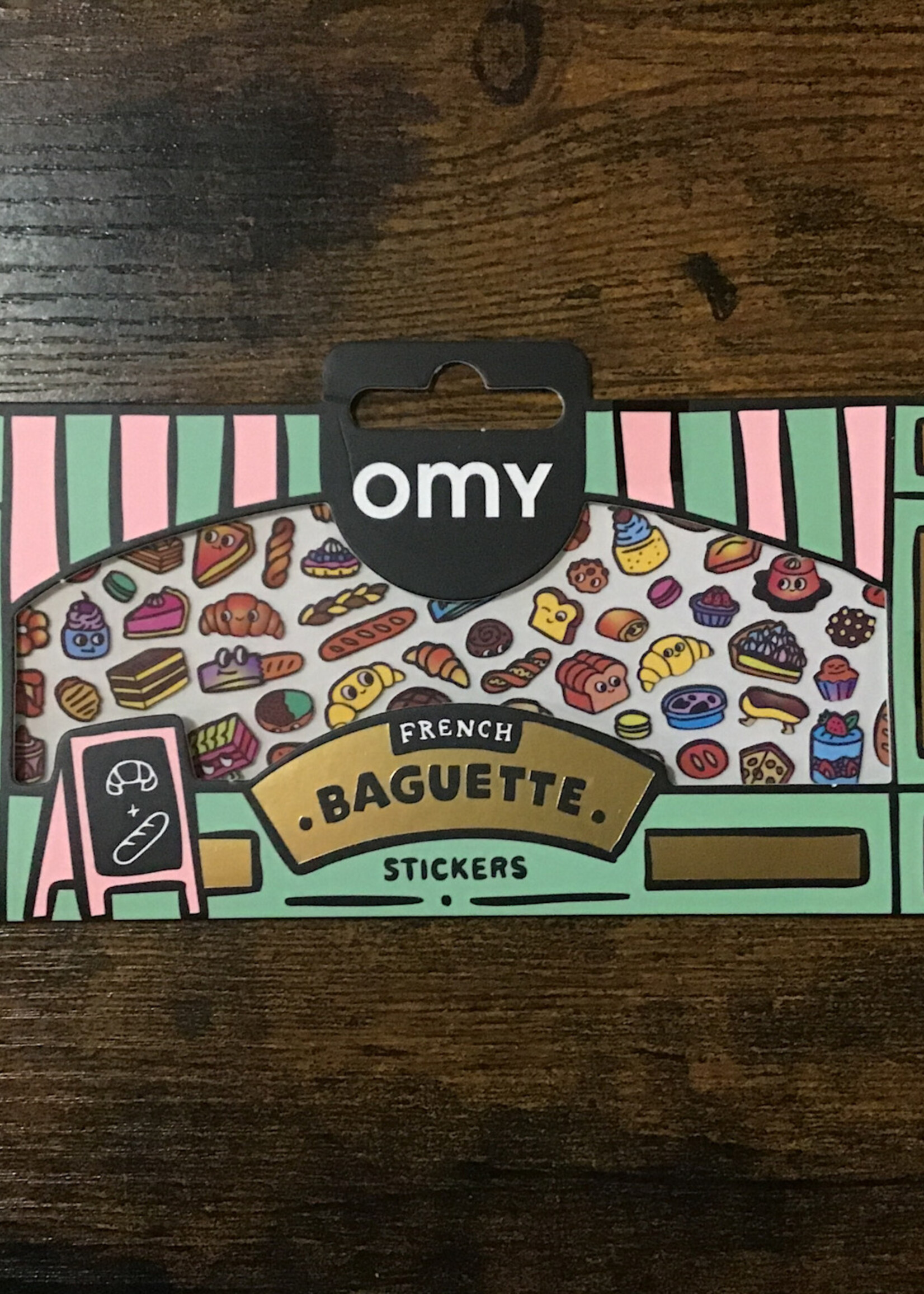 Omy Omy - French Baguette Stickers