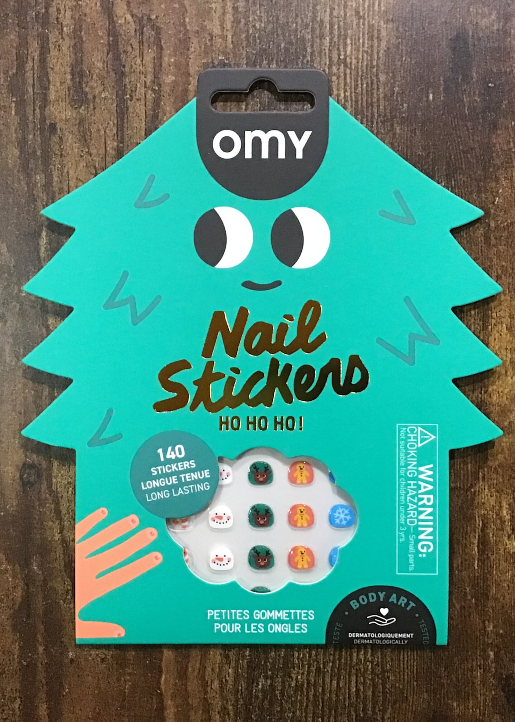 Omy Nail Stickers - Ho Ho Ho!