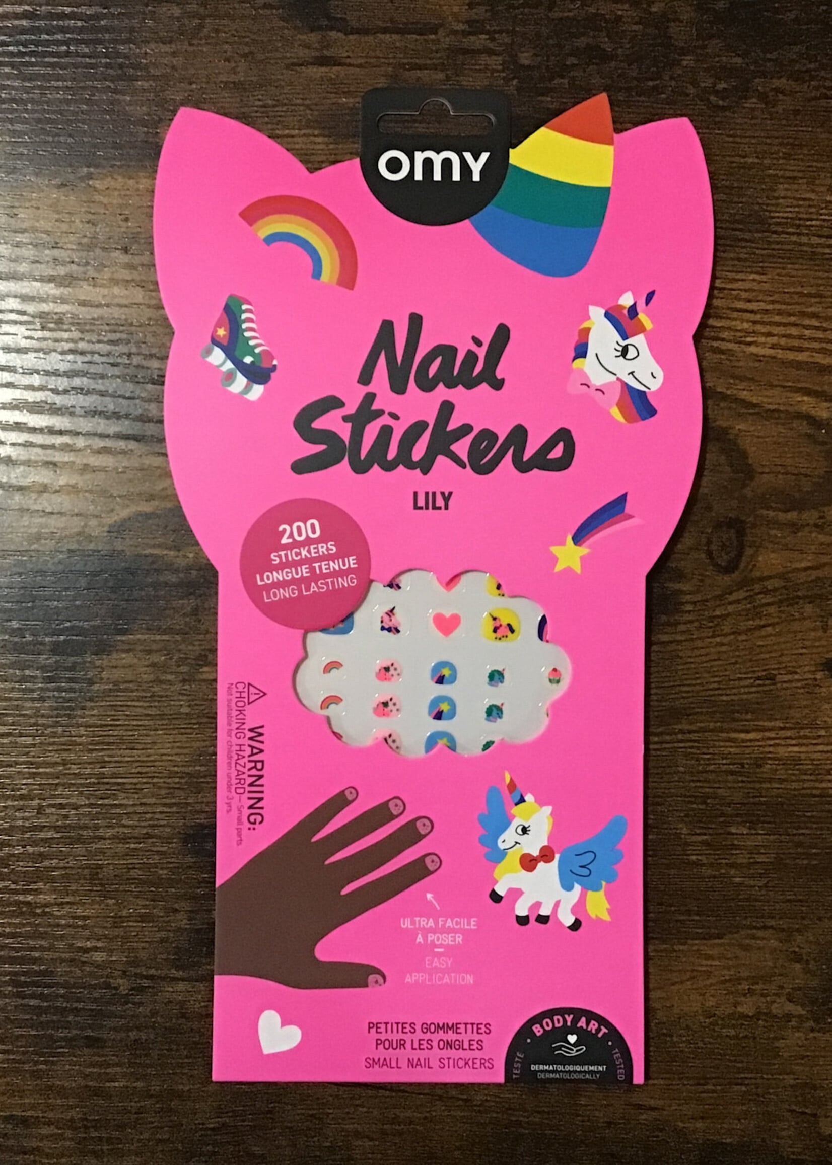 Omy Nail Stickers - Lily (Unicorn)