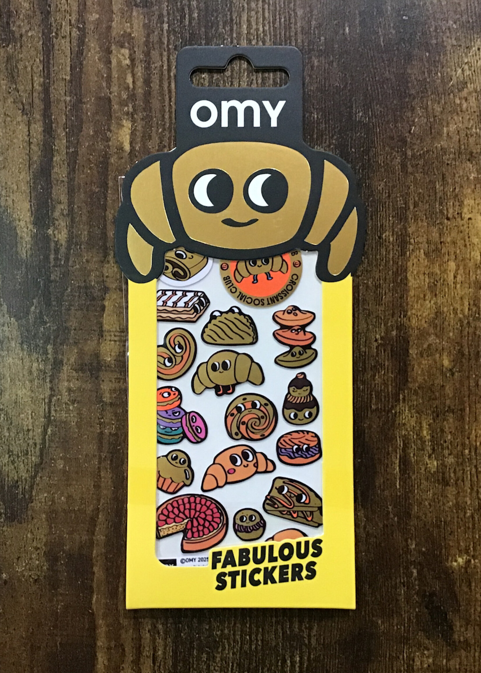 Omy Omy - Pastries Stickers (Fabulous Stickers)