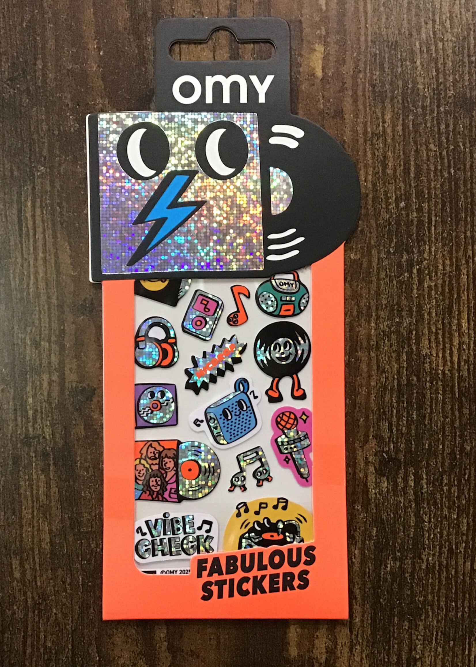 Omy Omy - Music Stickers (Fabulous Stickers)