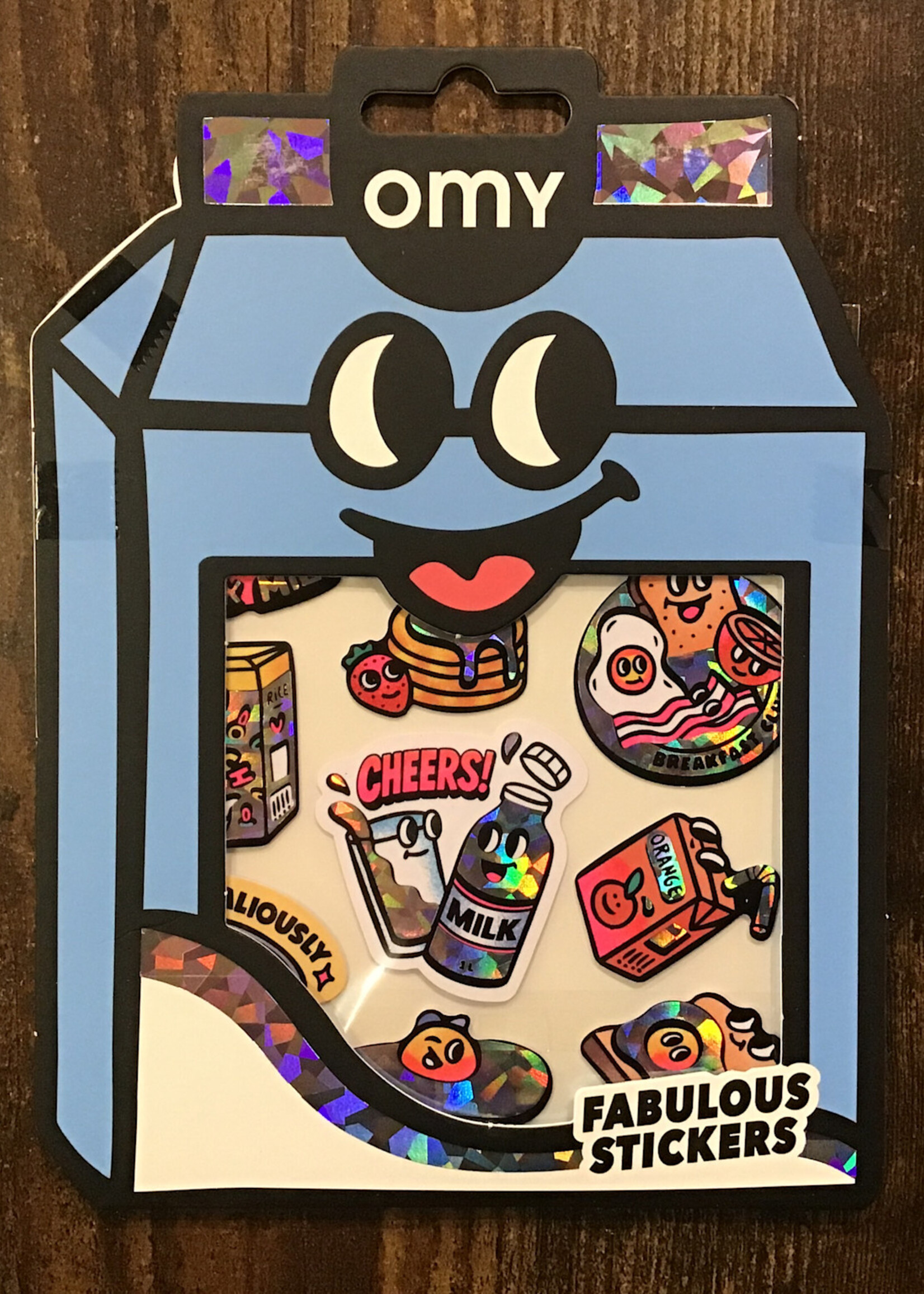 Omy Omy - Miky Stickers (Big Stickers)