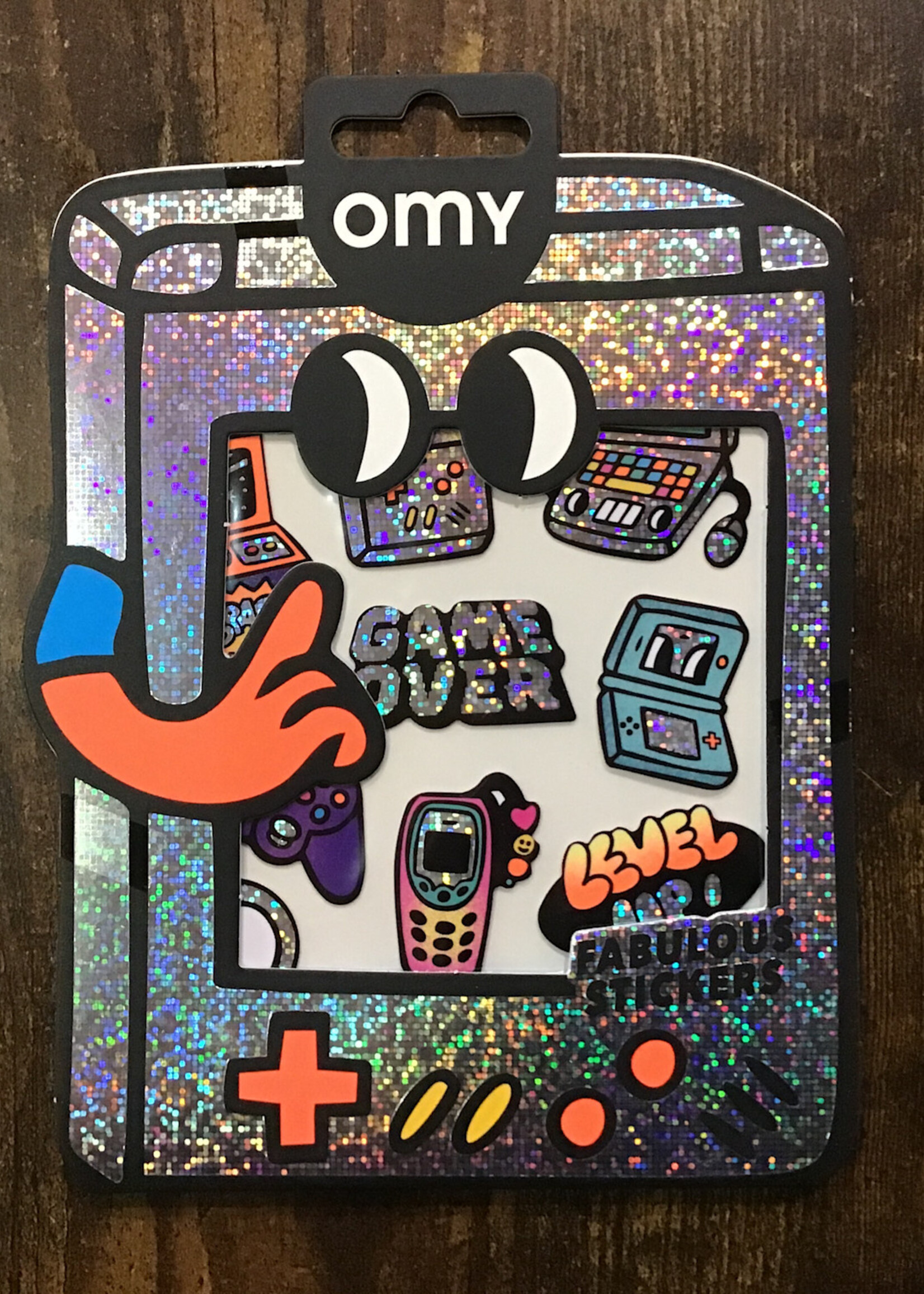 Omy Omy - Game Stickers (Big Stickers)