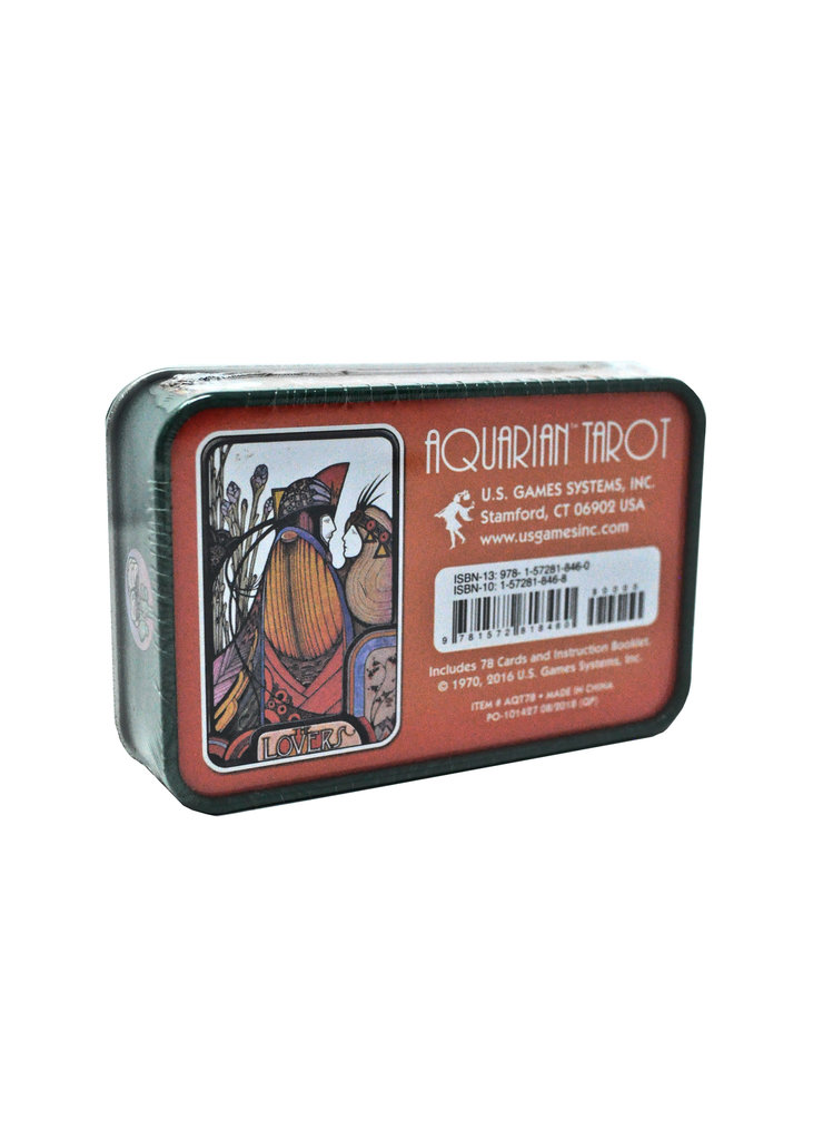 Aquarian Tarot Deck in a Tin
