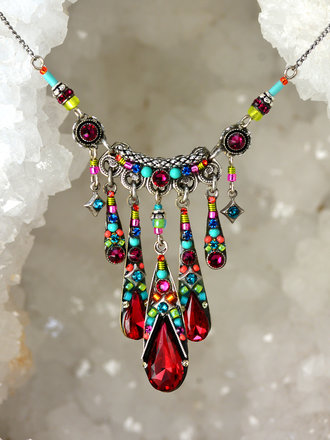 Firefly Camelia Waterfall Necklace Firefly Camelia Waterfall Necklace