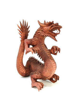 Balinese Hand-Carved Dragon Balinese Hand-Carved Dragon