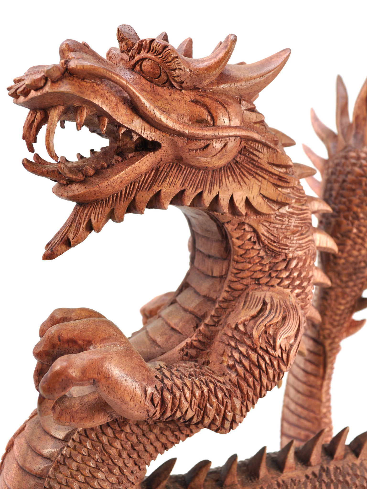 Balinese Suar Wood Carved Dragon 